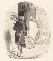 Pariser transportiert in ein anderes Viertel...