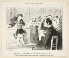 Erster großer Preis der Mathematik, Herr Isidore Cabuchet?. #12 der Professoren und Kinder