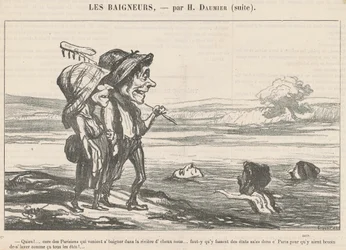 Wer! ... Chor der Pariser, die zum Baden kamen ...
