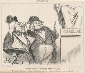 Wiederauftauchen der goldenen Jugend im Jahr 1851