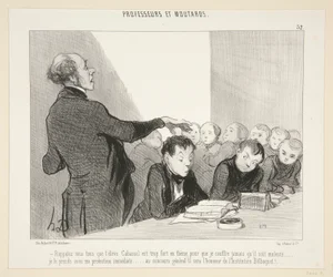 Erinnert euch alle daran, dass der Schüler Cabussol... - Nr. 32 von Professeurs et Moutards