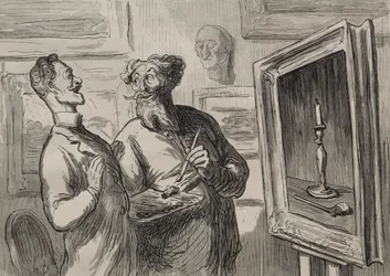 Die Maler: Ein Realist findet immer einen anderen Realisten, der ihn bewundert