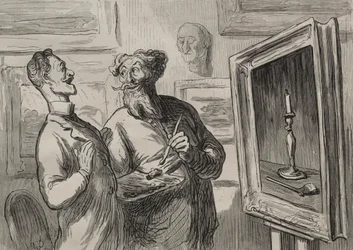 Die Maler: Ein Realist findet immer einen anderen Realisten, der ihn bewundert