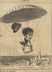 Ein Fallschirmsprung