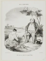 Eine Oase in der Mitte der Ebene von St. Denis, Platte 5 aus Tout Ce Qu