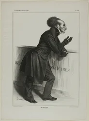 Herr Joliv...., Platte 346 aus Célébrités de la Caricature