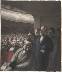 Ein Theaterpublikum