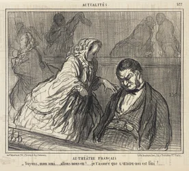 Im Théâtre Français...