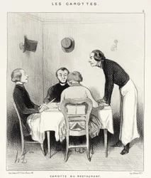Karotte des Restaurants