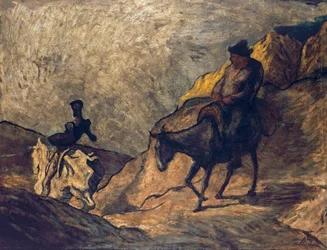 Don Quichotte und Sancho Pansa