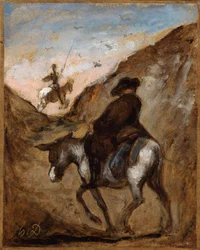 Don Quijote und Sancho Panza