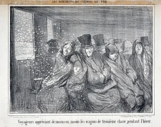 Illustration für die Serie "Les Agrements des Chemin de fer"