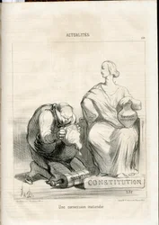 Le Charivari, Satirisch in Schwarz-Weiß