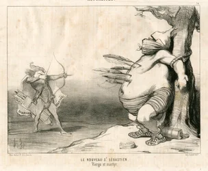 Le Charivari, Satirisch in Schwarz-Weiß