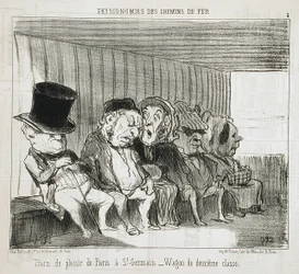 Vergnügungszug von Paris nach St-Germain...