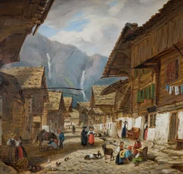 Andermatt, Schweiz, 1880