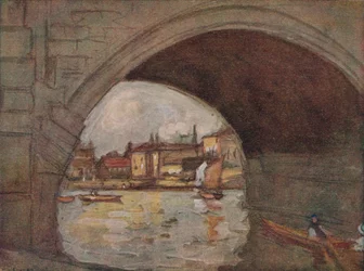 Der Fluss, Richmond, um 1910, 1918