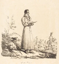 Carle Vernet, Ganzfigur