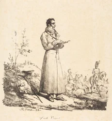 Carle Vernet, Ganzfigur