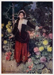 Illustration für Evangeline, Eine Geschichte aus Arcadien, von Henry Wadsworth Longfellow