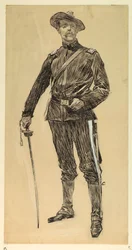 Amerikanischer Offizier (Spanisch-Amerikanischer Krieg)