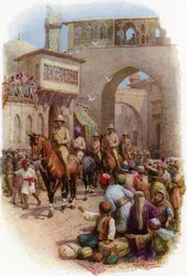 General Maude betritt Bagdad. Die Metropole des Ostens am 11. März