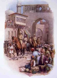 Lord Allenby betritt Jerusalem durch das Jaffa-Tor