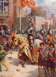 Sir Philip Sidney, beim Turnier in Whitehall