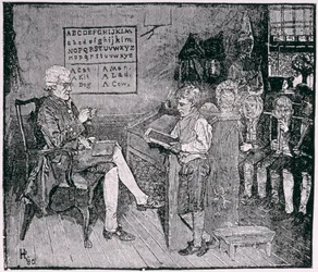 Alte Schule in Pennsylvania, aus Harper