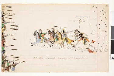 Beim Sand Creek Massaker, 1874-75