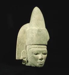 Huaxtec-Kopf, postklassische Periode (900-1521)