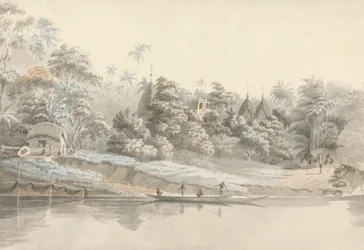 Dorf bei Colna (Indien)