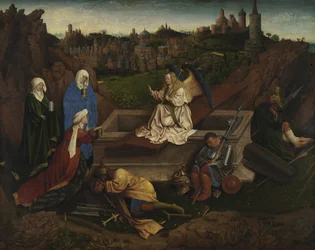 Die drei Marien am Grab, ca. 1440