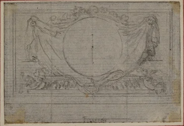 Studie für En Tête Vignette in Tacitus "Tibère, ou Les Six Premiers Livres des Annales", Buch V