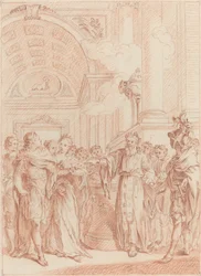 Zittere unglücklicher König, deine Herrschaft ist vorbei