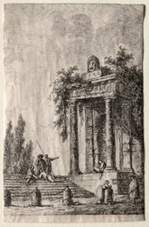 Les Soirées de Rome: Die Treppe, 1763