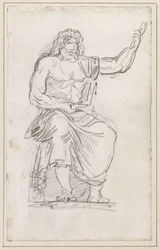 Statue des sitzenden Jupiter [recto]