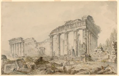Tempel der Minerva, Athen, Griechenland