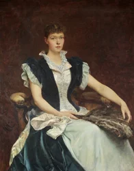 Porträt von Mrs. Walter Derham