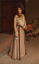 Eine Dame aus Cleveland, USA