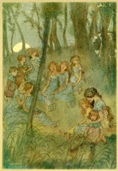 Und nächtliche Wiesenfeen, schaut ihr singt, aus Die lustigen Weiber von Windsor, 1910