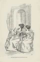 In diesem Moment bemerkte sie ihn zum ersten Mal