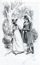"Emma und Mr. Knightley" (Illustration)
