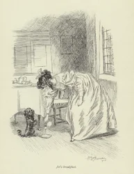 Illustration für Amos Barton von George Eliot