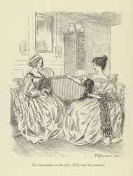 Illustration für Amos Barton von George Eliot