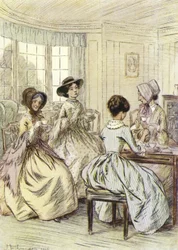 Illustration für Amos Barton von George Eliot