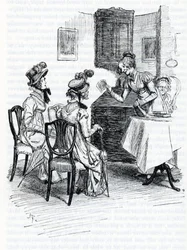 Illustration für "Emma" von Jane Austen