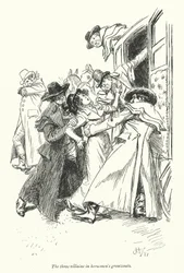 Illustration für Northanger Abbey von Jane Austen