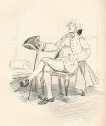 Der Geck, um 1917