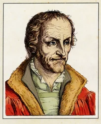 Philipp Melanchthon - Filippo MELANTONE (1497-1560), 1854 (Gravur)